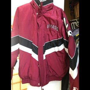 Vintage New UMASS Starter Coat,Mint Condition